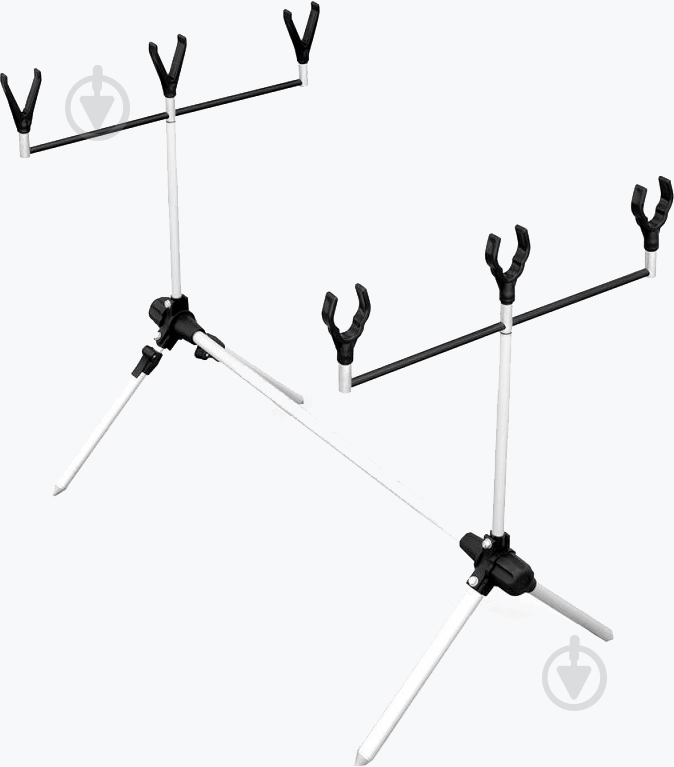 Подставка Lineaeffe SILVER ROD POD для трёх удилищ 100 см - фото 1