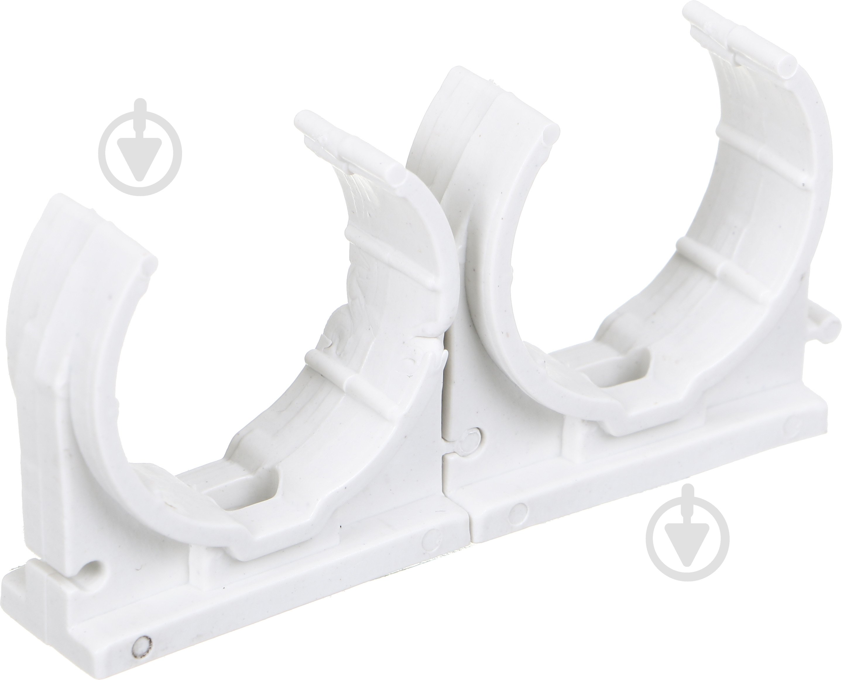 Кліпса для кріплення Lion d-32мм без дюбеля для кріплення мпт та Рех труб 10 шт - фото 1 Кліпса для кріплення Lion d-32мм без дюбеля для кріплення мпт та Рех труб 10 шт - фото 1