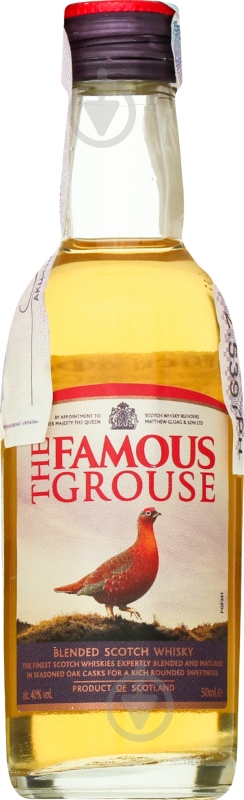 Виски Famous Grouse 40% 50 мл - фото 1 Виски Famous Grouse 40% 50 мл - фото 1