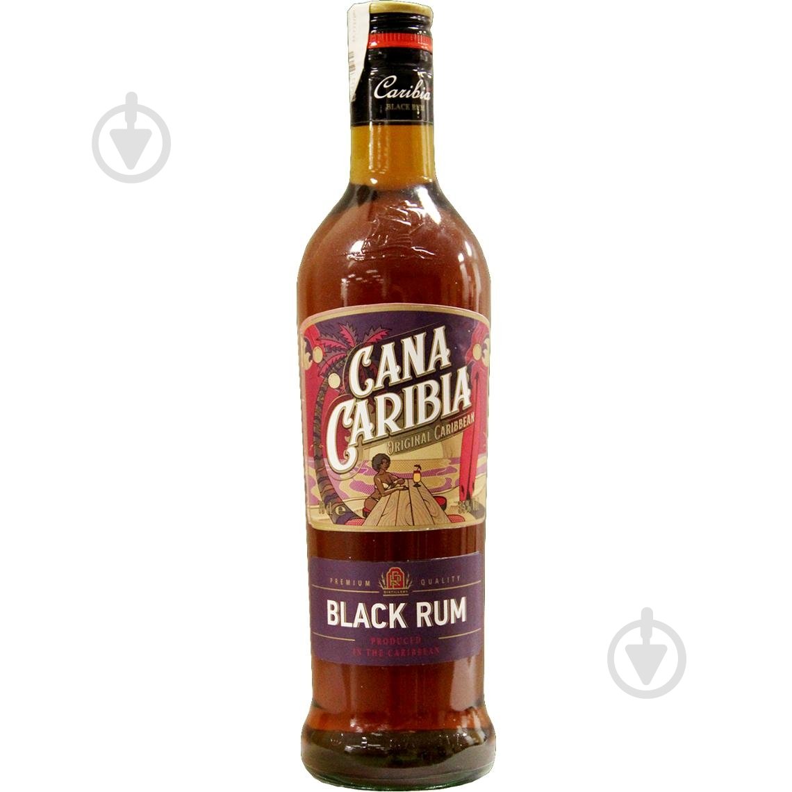 ᐉ Ром Cana Caribia Black 0,7 л • Купить в Киеве, Украине • Лучшая цена в Эпицентр