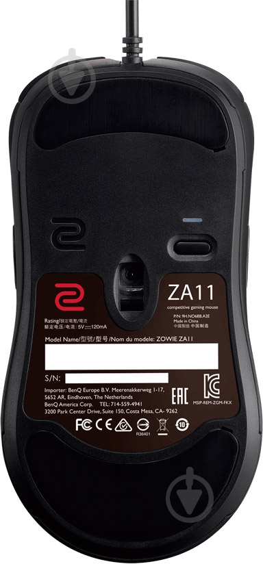 Мышь ZOWIE ZA11 (9H.N06BB.A2E) black - фото 4