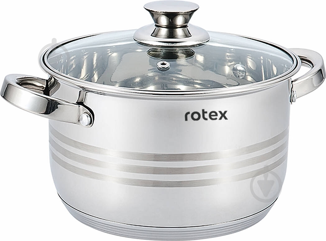 Каструля з кришкою Rotex RC305-20 Lamezia - фото 1