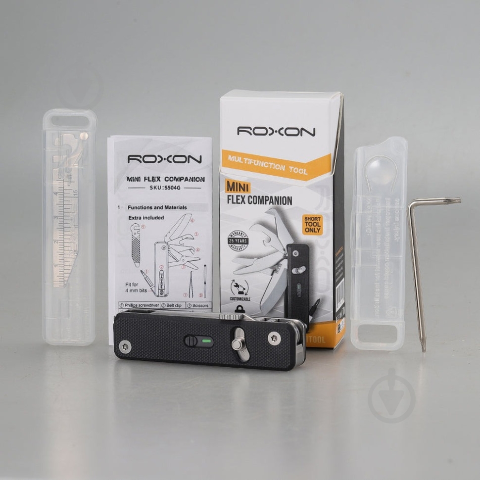 Мультитул Roxon Mini Flex Companion S504G S504G - фото 5