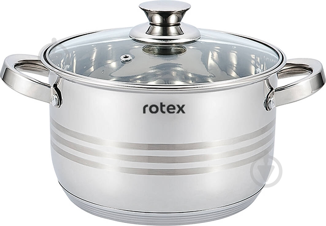 Каструля з кришкою Rotex RC305-24 Lamezia - фото 1