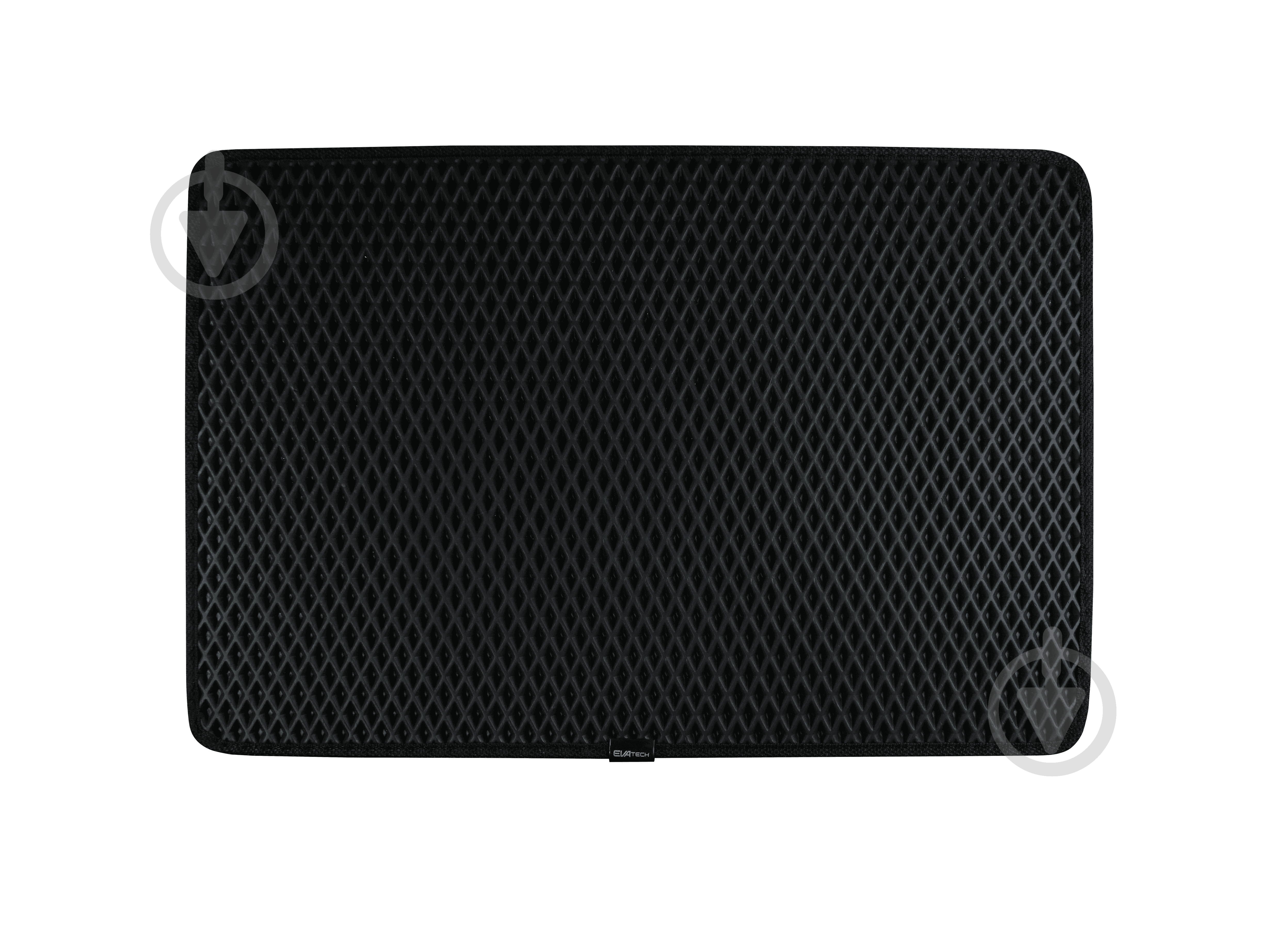 ᐉ Коврик EVAtech Home ромб черный 40x60 см (KD43289KD1RBB
