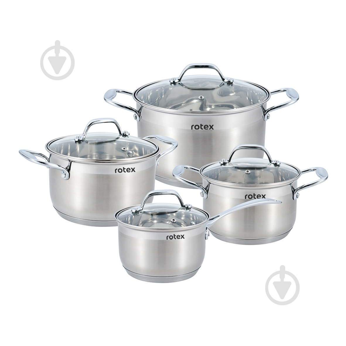 Набор кастрюль Rotex RC325-8L Catania - фото 1