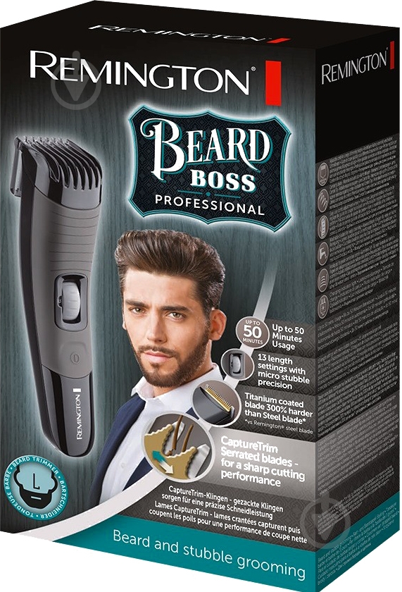 Триммер Remington MB4131 E51 Beard Boss Pro - фото 3 Триммер Remington MB4131 E51 Beard Boss Pro - фото 3