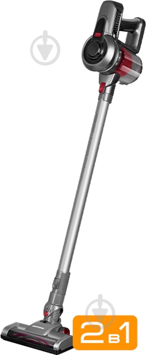 Пылесос аккумуляторный Redmond RV-UR356 grey - фото 1