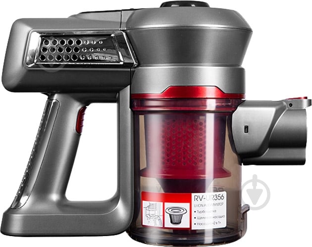 Пылесос аккумуляторный Redmond RV-UR356 grey - фото 6