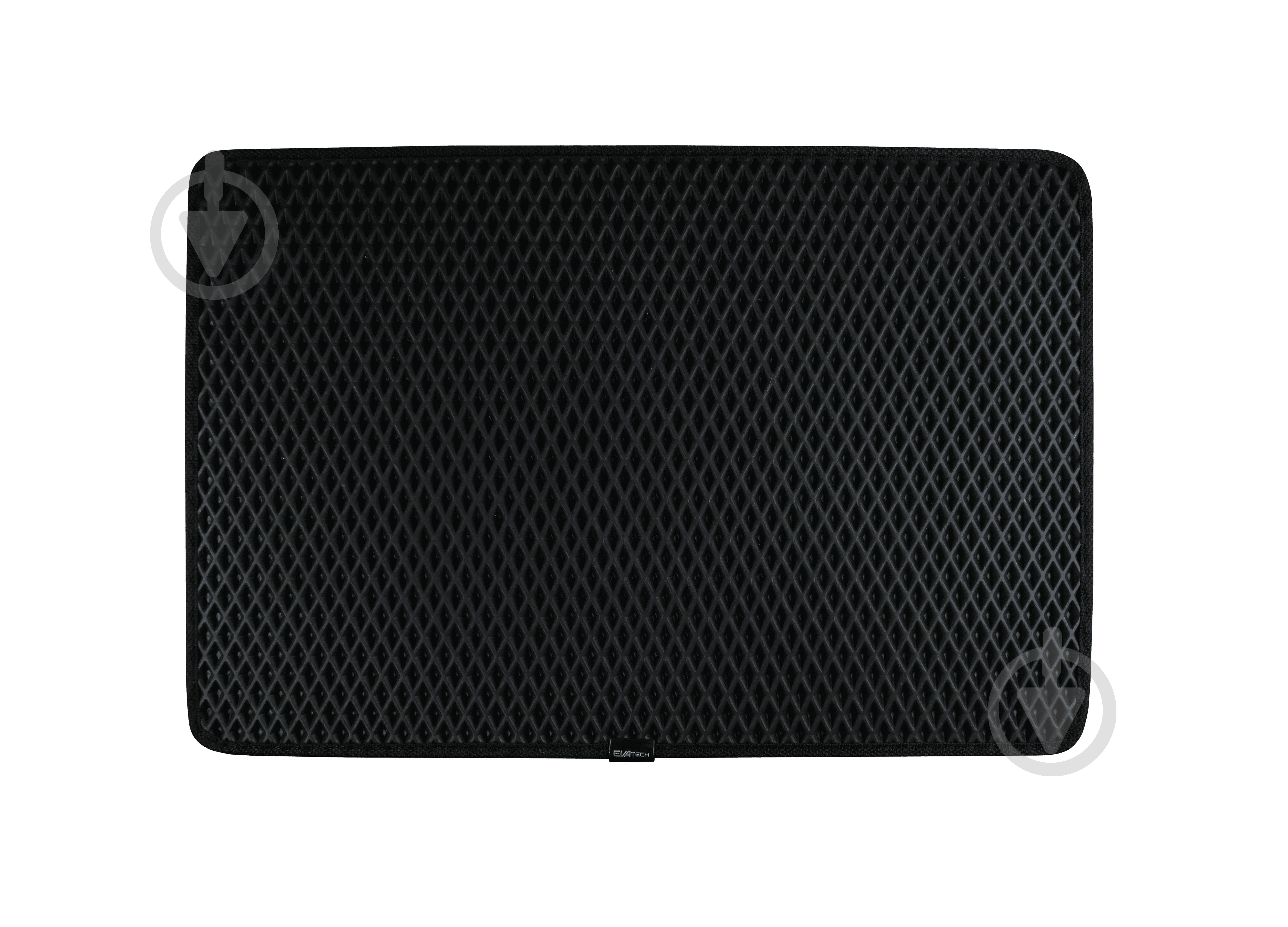 Коврик EVAtech Home ромб черный 60x90 см (KD43332KA1RBB) - фото 1