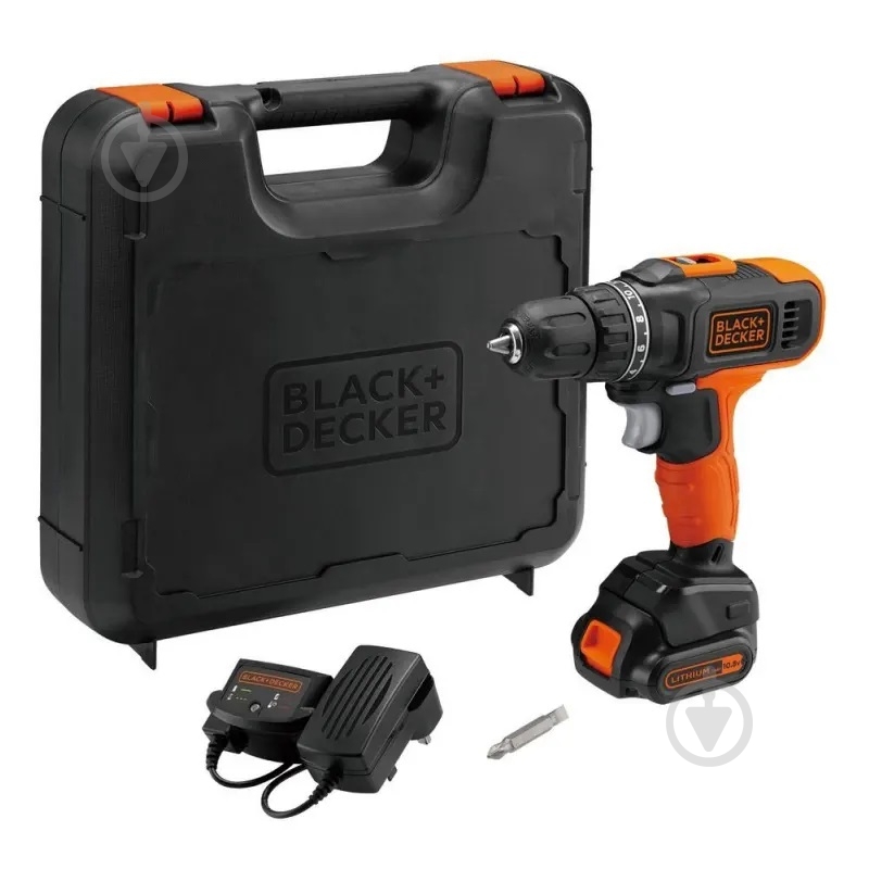 Шуруповерт аккумуляторный Black+Decker BCD7122CK - фото 3