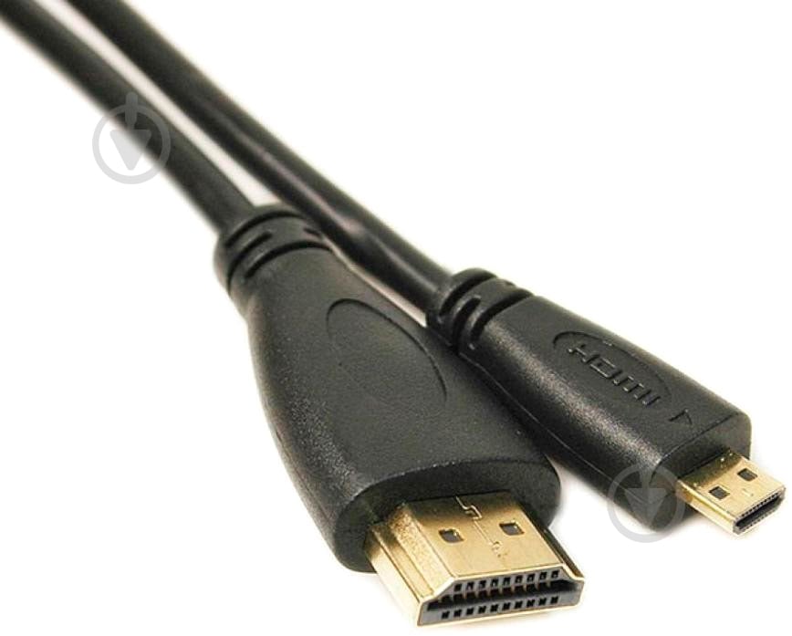 Кабель PowerPlant HDMI – miniHDMI 2 м чорний (KD00AS1273) - фото 1