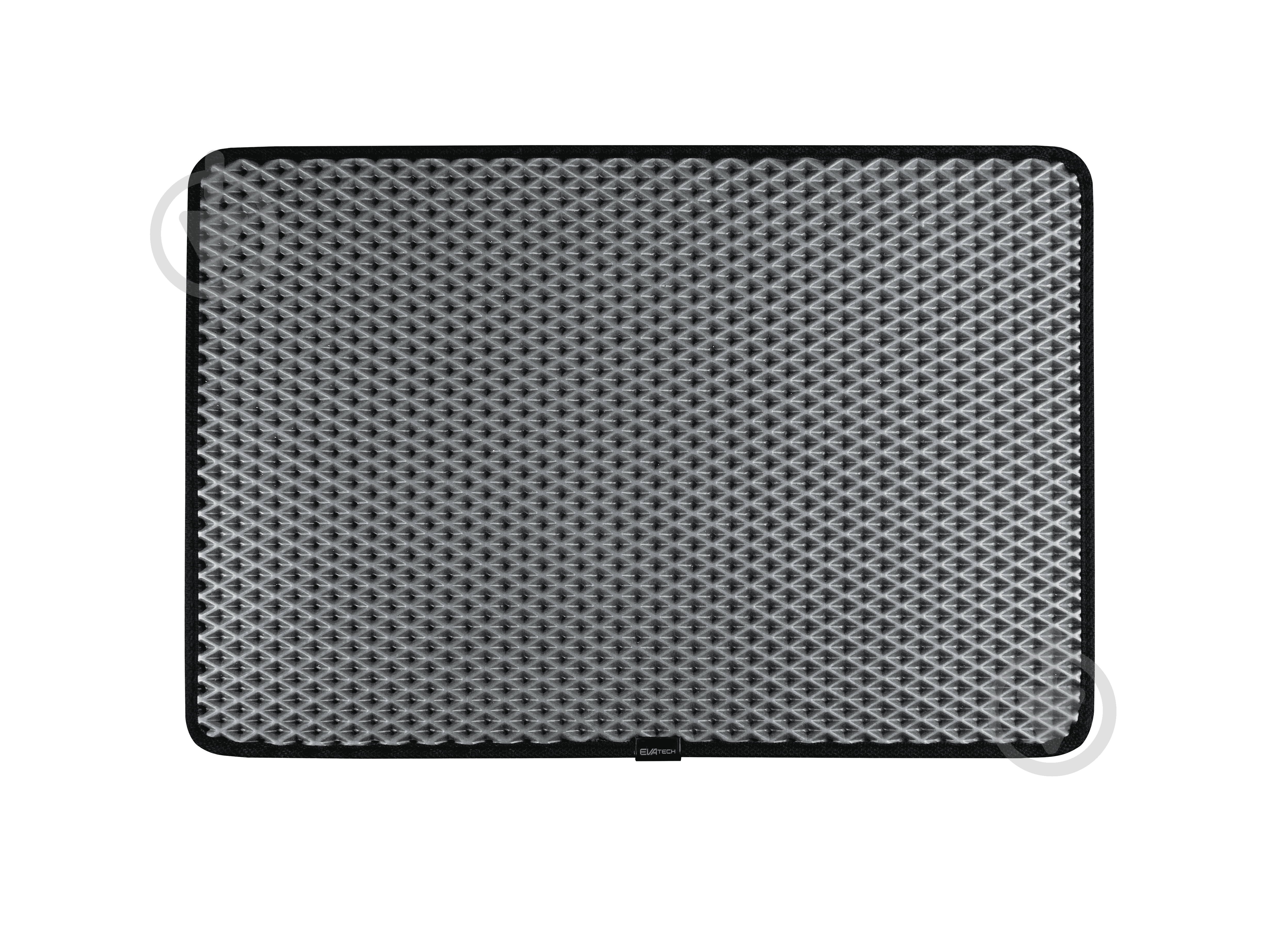 Коврик EVAtech Home ромб серый 60x90 см (KD43332KA1RGB) - фото 1