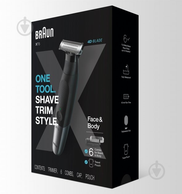 Триммер Braun XT5200 - фото 8