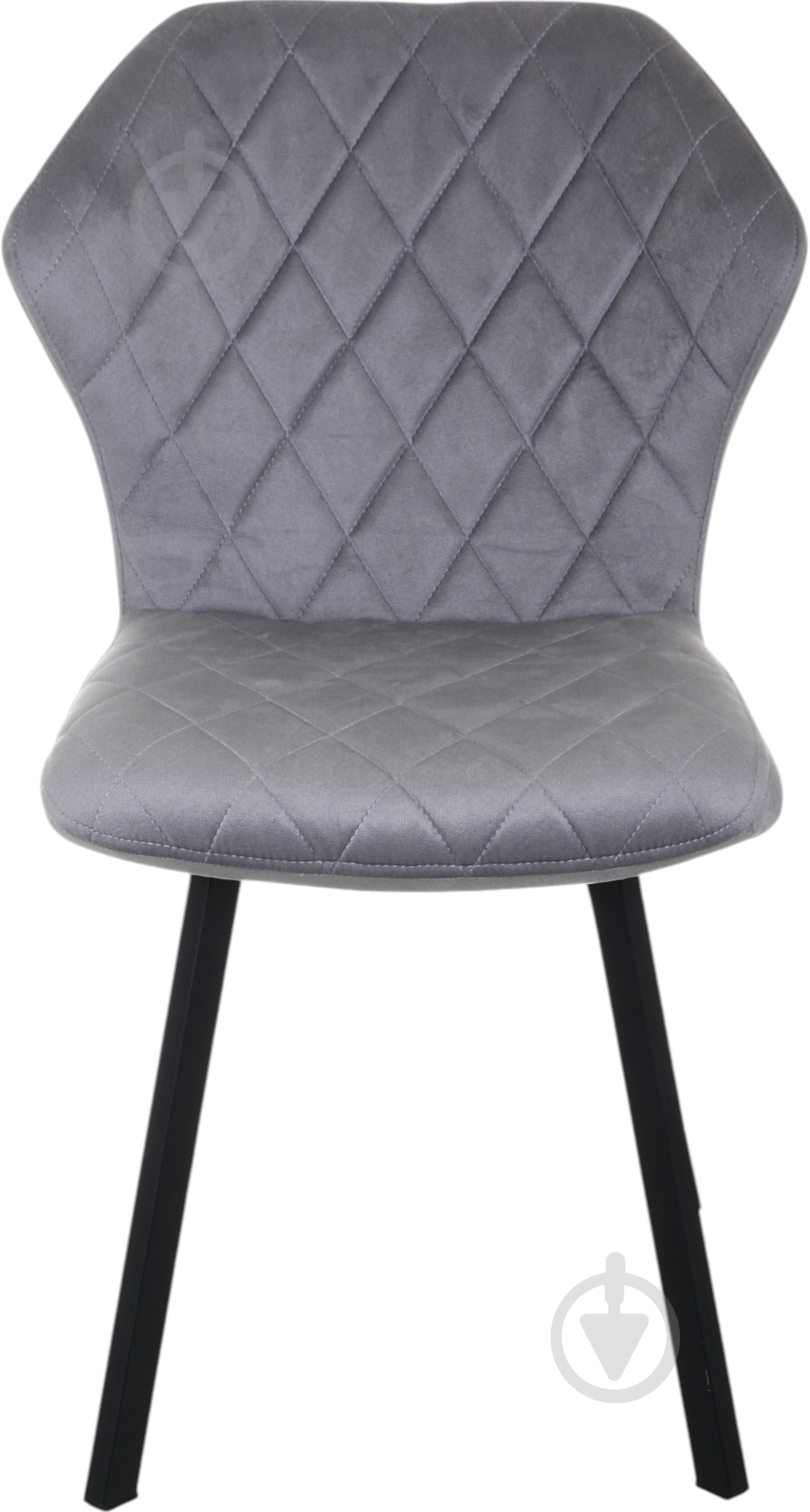 Стул Остин серый / черный - фото 1