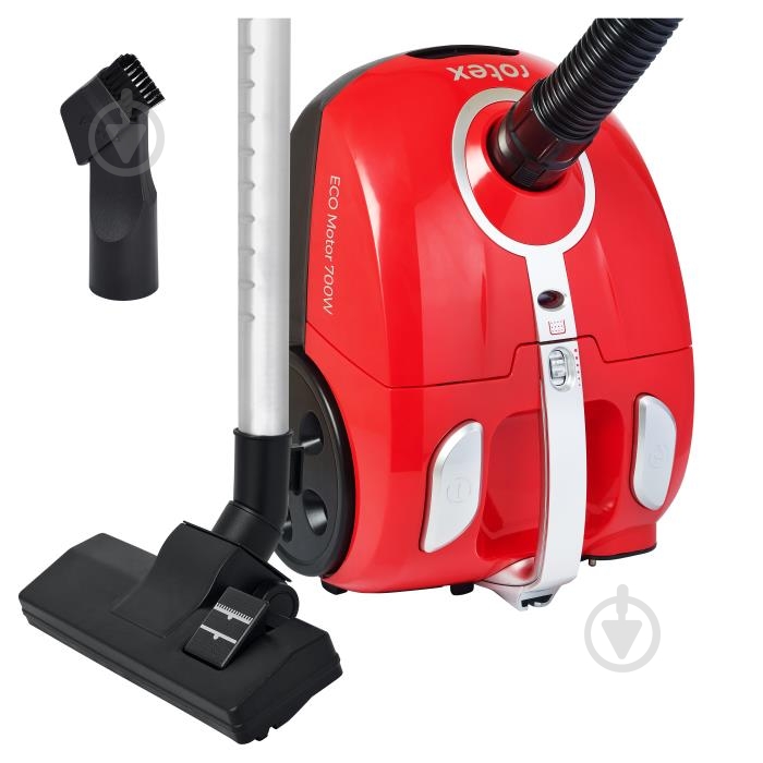 Пилосос Rotex RVB18-E EcoRed для сухого прибирання red - фото 4 Пилосос Rotex RVB18-E EcoRed для сухого прибирання red - фото 4