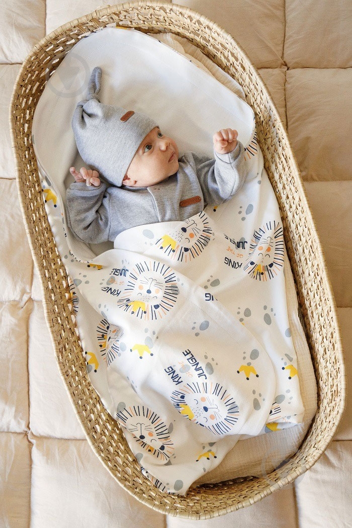Плед MagBaby "Liam" Левеня 90x95 см білий - фото 4 Плед MagBaby "Liam" Левеня 90x95 см білий - фото 4