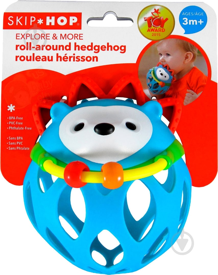 Погремушка Skip Ежик 303101 - фото 2 Погремушка Skip Ежик 303101 - фото 2