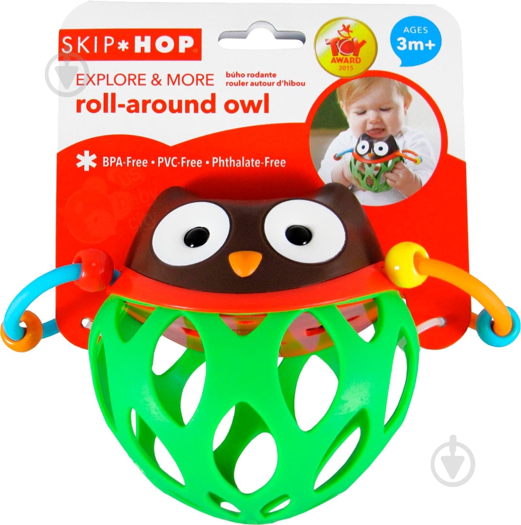 Погремушка Skip Совенок 303100 - фото 2 Погремушка Skip Совенок 303100 - фото 2