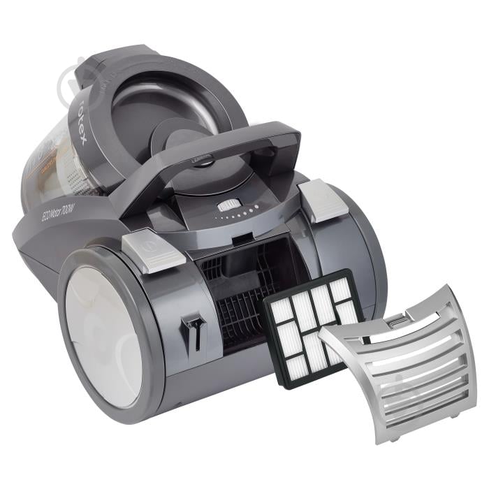 Пилосос циклонний Rotex RVC18-G ParquetPlus без мішка grey - фото 3