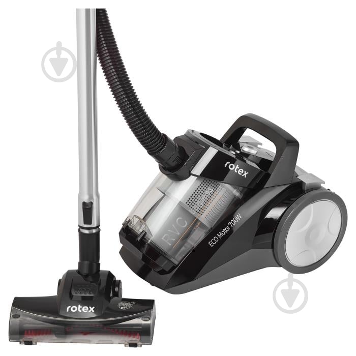Пилосос циклонний Rotex RVC22-B TurboPower без мішка black - фото 2
