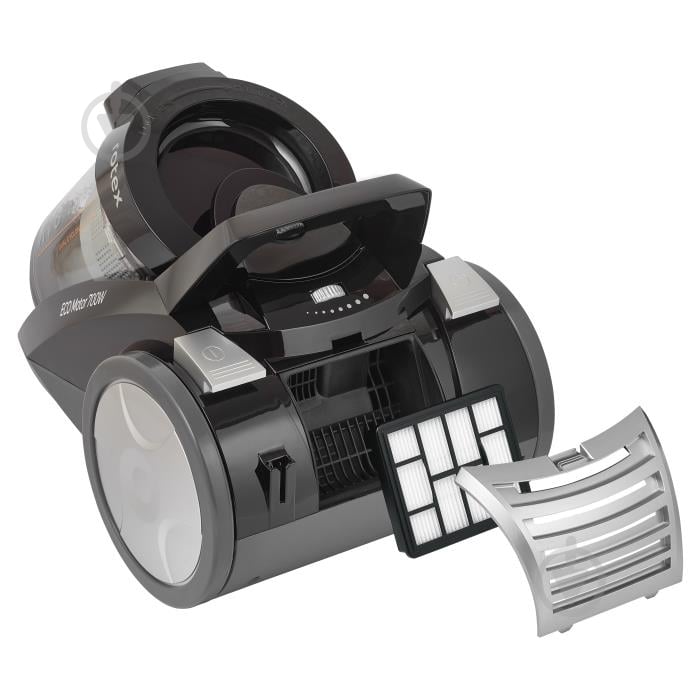 Пилосос циклонний Rotex RVC22-B TurboPower без мішка black - фото 3