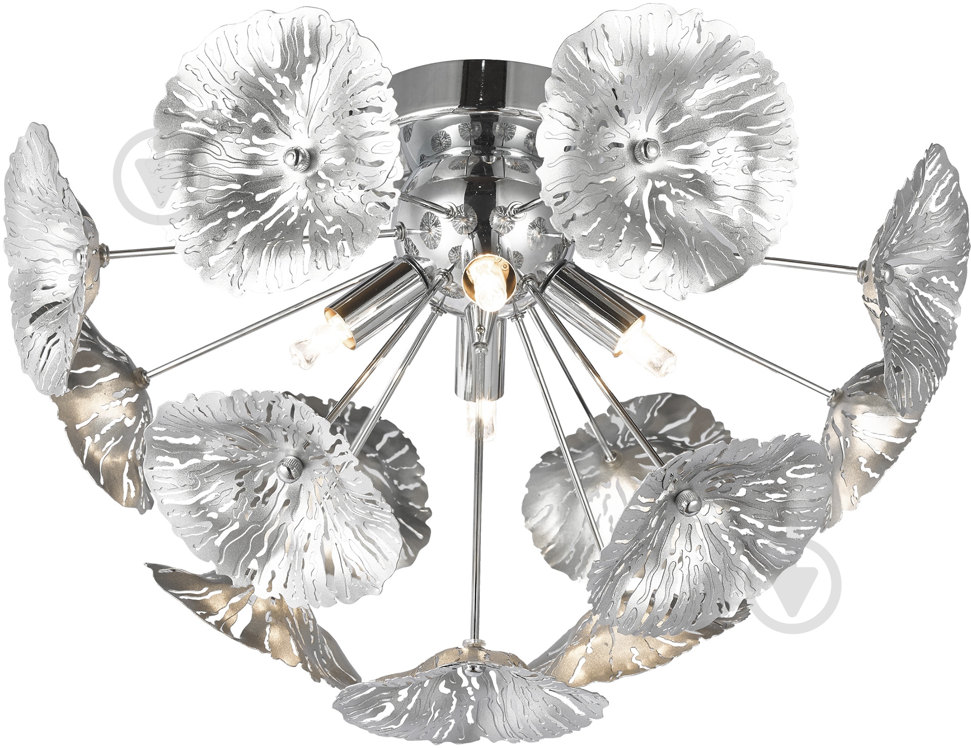 Люстра потолочная Victoria Lighting 4xG9 серебристый Haley/PL4 - фото 1 Люстра потолочная Victoria Lighting 4xG9 серебристый Haley/PL4 - фото 1