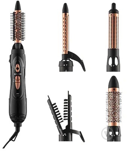 Фен-щетка Sencor Hot Air Brush SHS 8550BK - фото 4