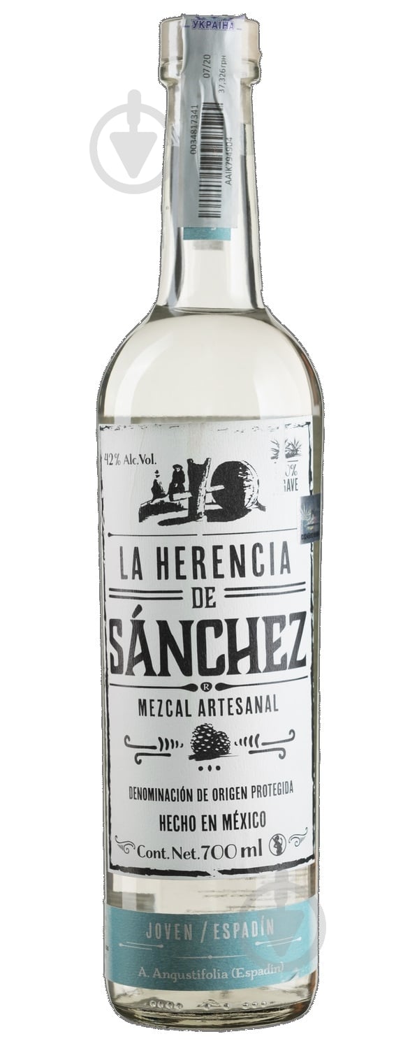 Мескаль Herencia de Sanchez 0,7 л 42% - фото 1