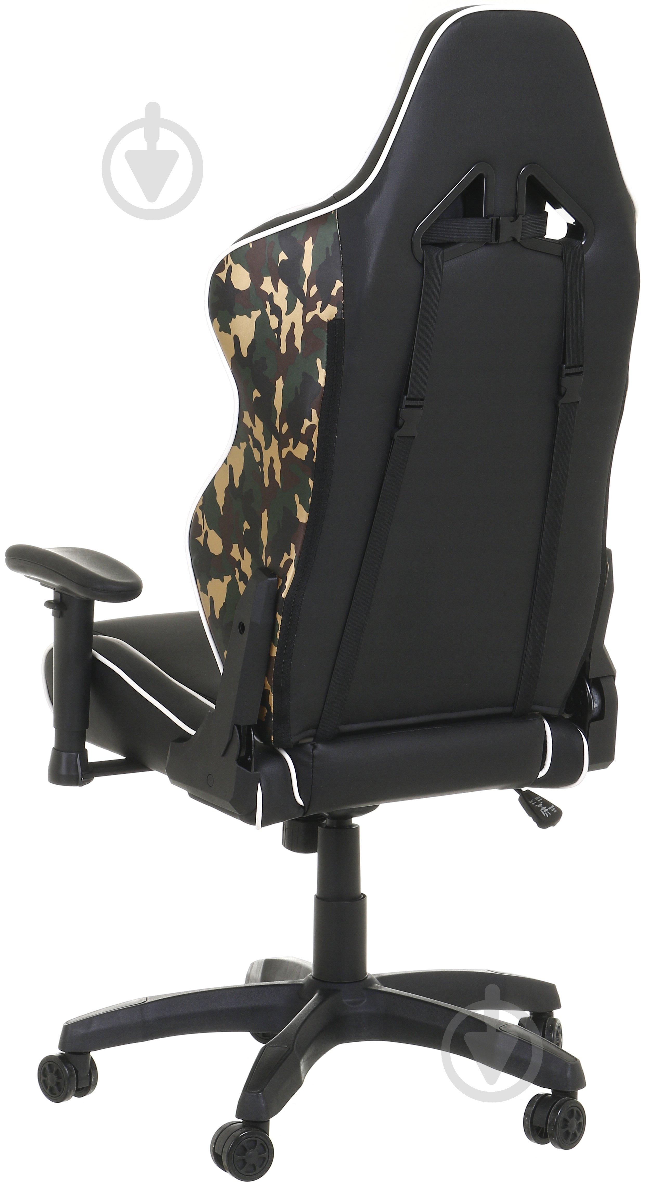 Крісло ігрове Сана чорний/сірий/камуфляж - фото 4