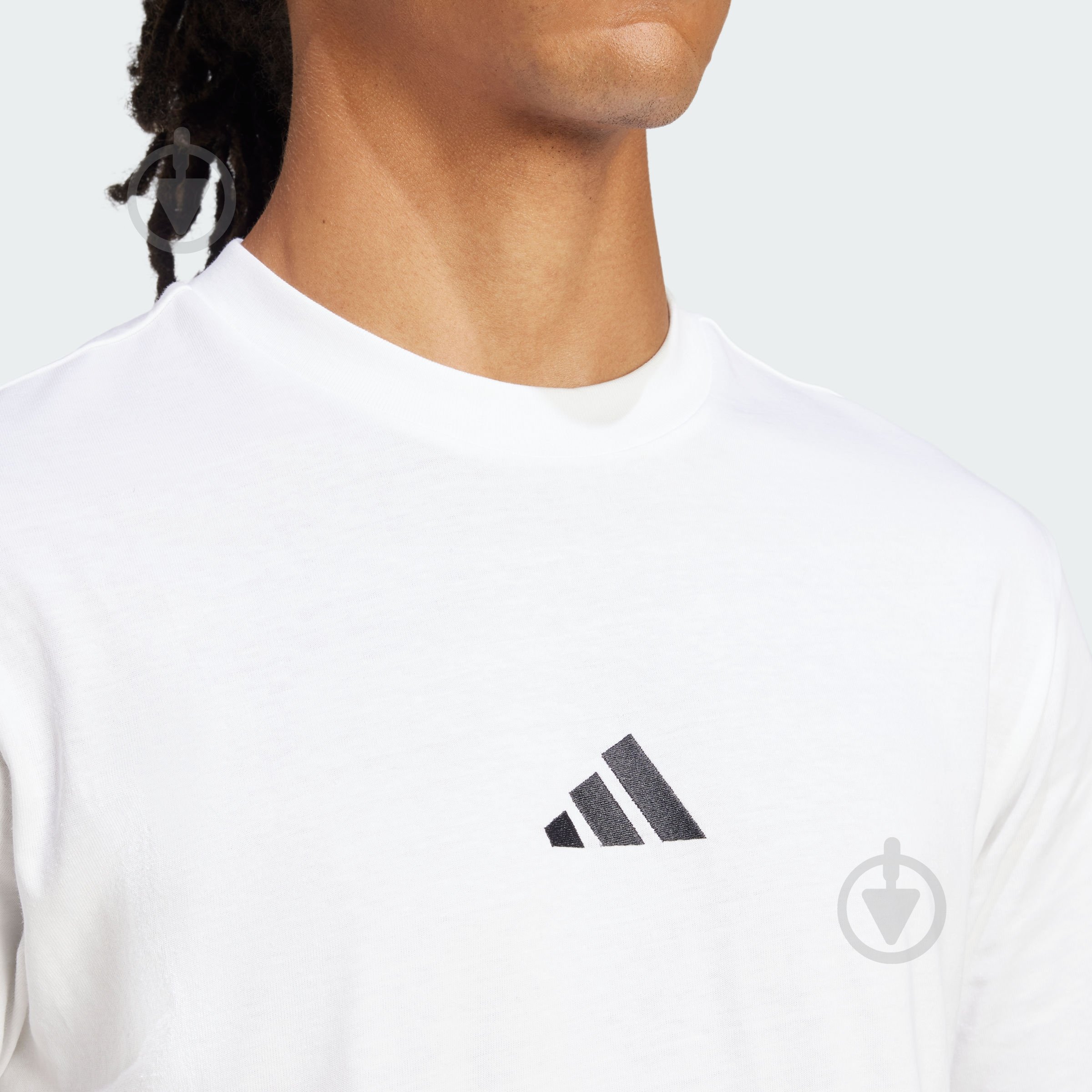 Футболка Adidas M SL SJ T JF1092 р.2XL белый - фото 4 Футболка Adidas M SL SJ T JF1092 р.2XL белый - фото 4