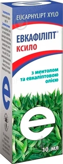 Эвкафилипт ксило спрей наз., доз. 0.1% по 10 мл во флак. с распил. спрей 10 мл - фото 1 Эвкафилипт ксило спрей наз., доз. 0.1% по 10 мл во флак. с распил. спрей 10 мл - фото 1