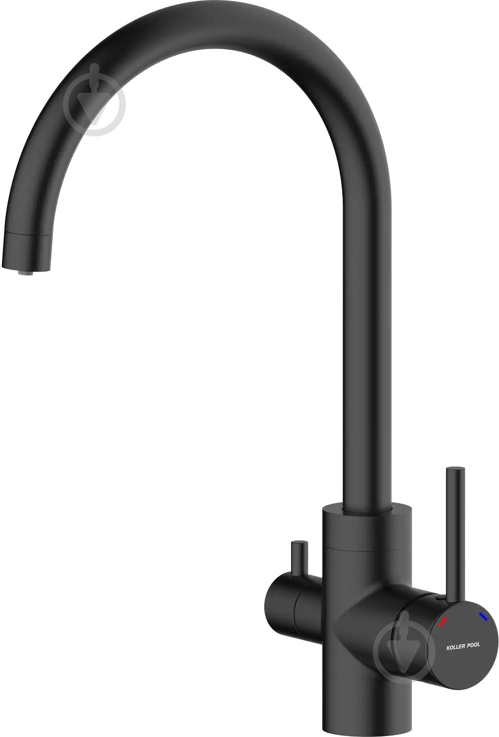 Смеситель для кухни Koller Pool Orion Double Black Matt ORDB0500F - фото 1 Смеситель для кухни Koller Pool Orion Double Black Matt ORDB0500F - фото 1