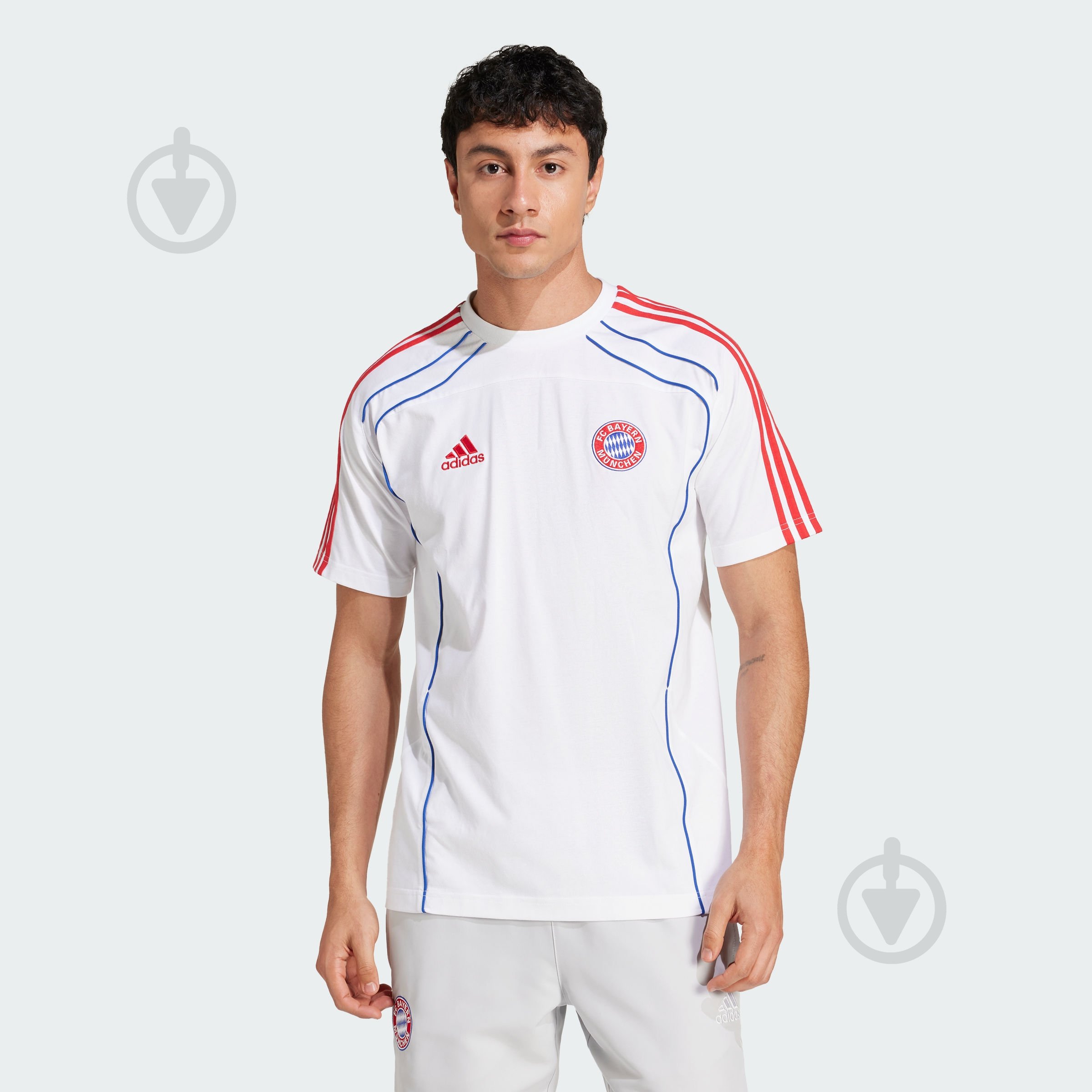 Футболка Adidas FCB UBP TEE JF0587 р.2XL білий - фото 1 Футболка Adidas FCB UBP TEE JF0587 р.2XL білий - фото 1