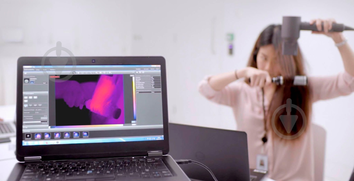 Фен Dyson Supersonic 371874-01 красный - фото 9 Фен Dyson Supersonic 371874-01 красный - фото 9