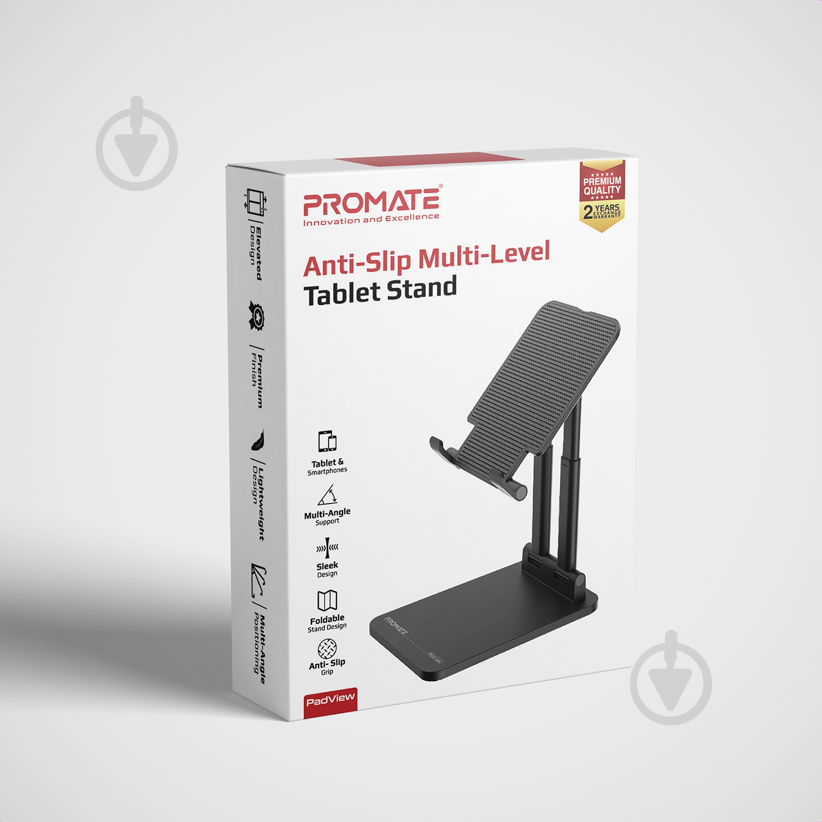 Держатель для смартфона или планшета Promate PadView черный - фото 7