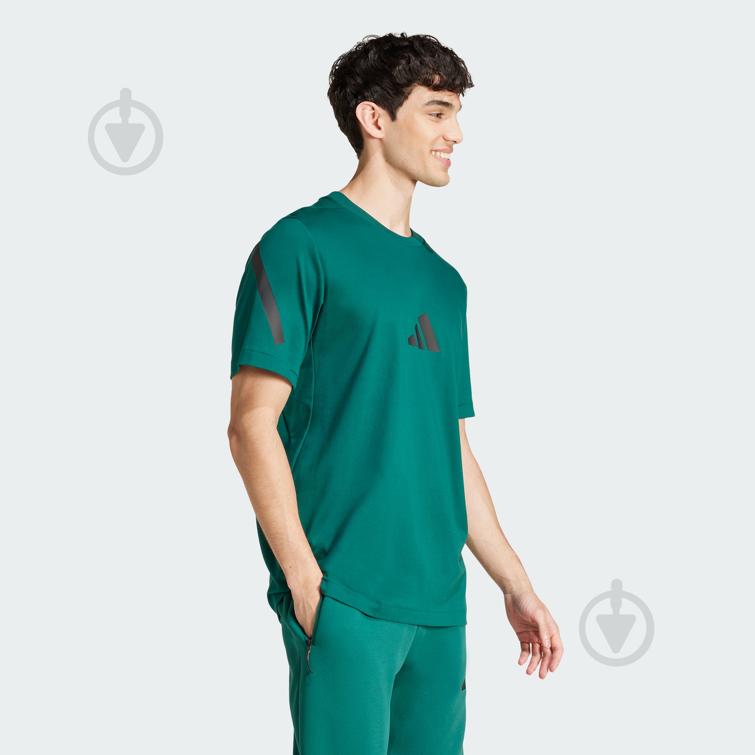 Футболка Adidas M Z.N.E. TEE JF6544 р.2XL зелений - фото 4