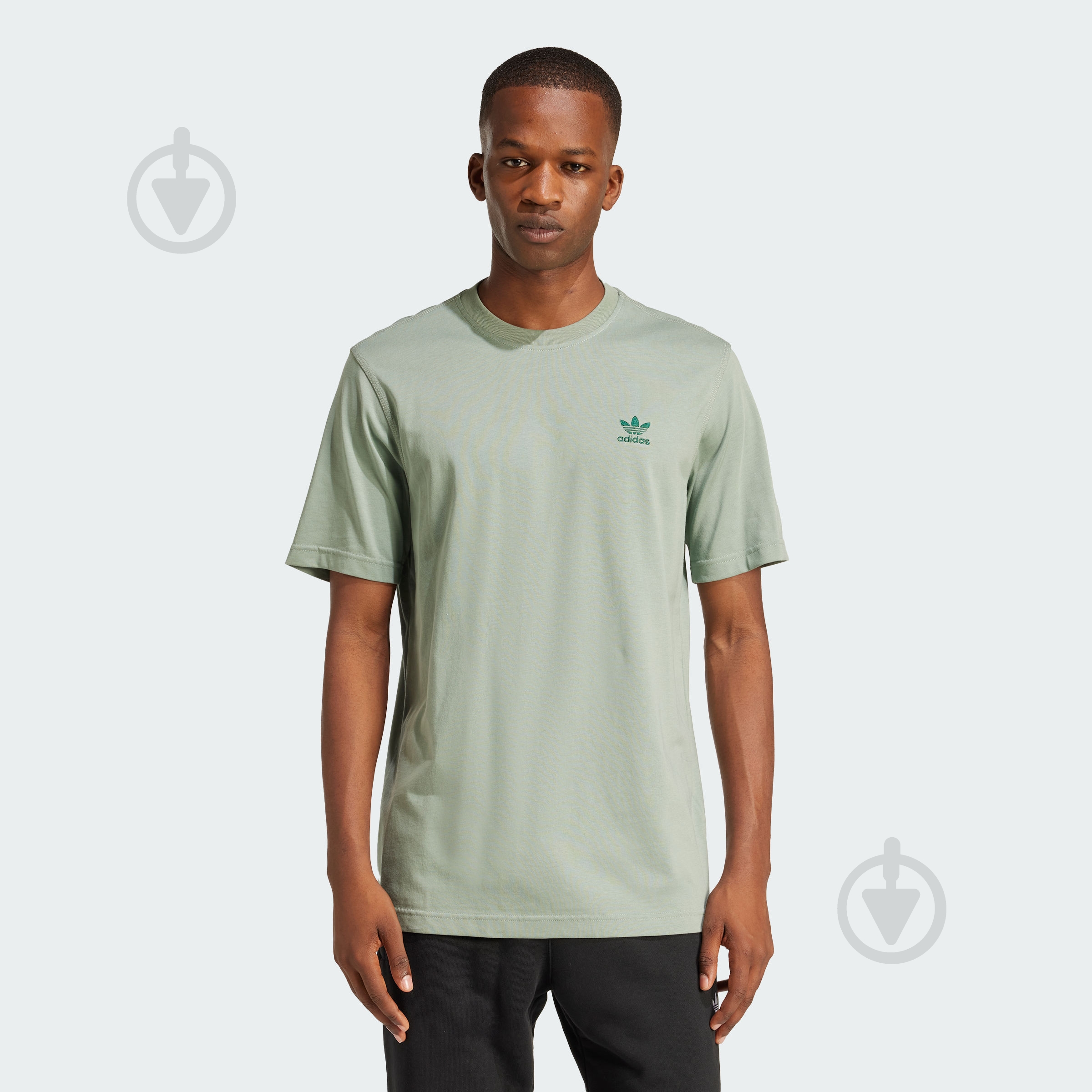 ᐉ Футболка Adidas TREFOIL ESS TEE JC9993 р.2XL зеленый • Купить в