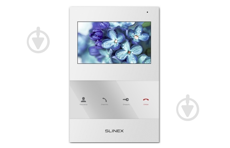 Комплект відеодомофона Slinex + панель виклику SQ-04 (W) + ML-16 (Bl) - фото 2