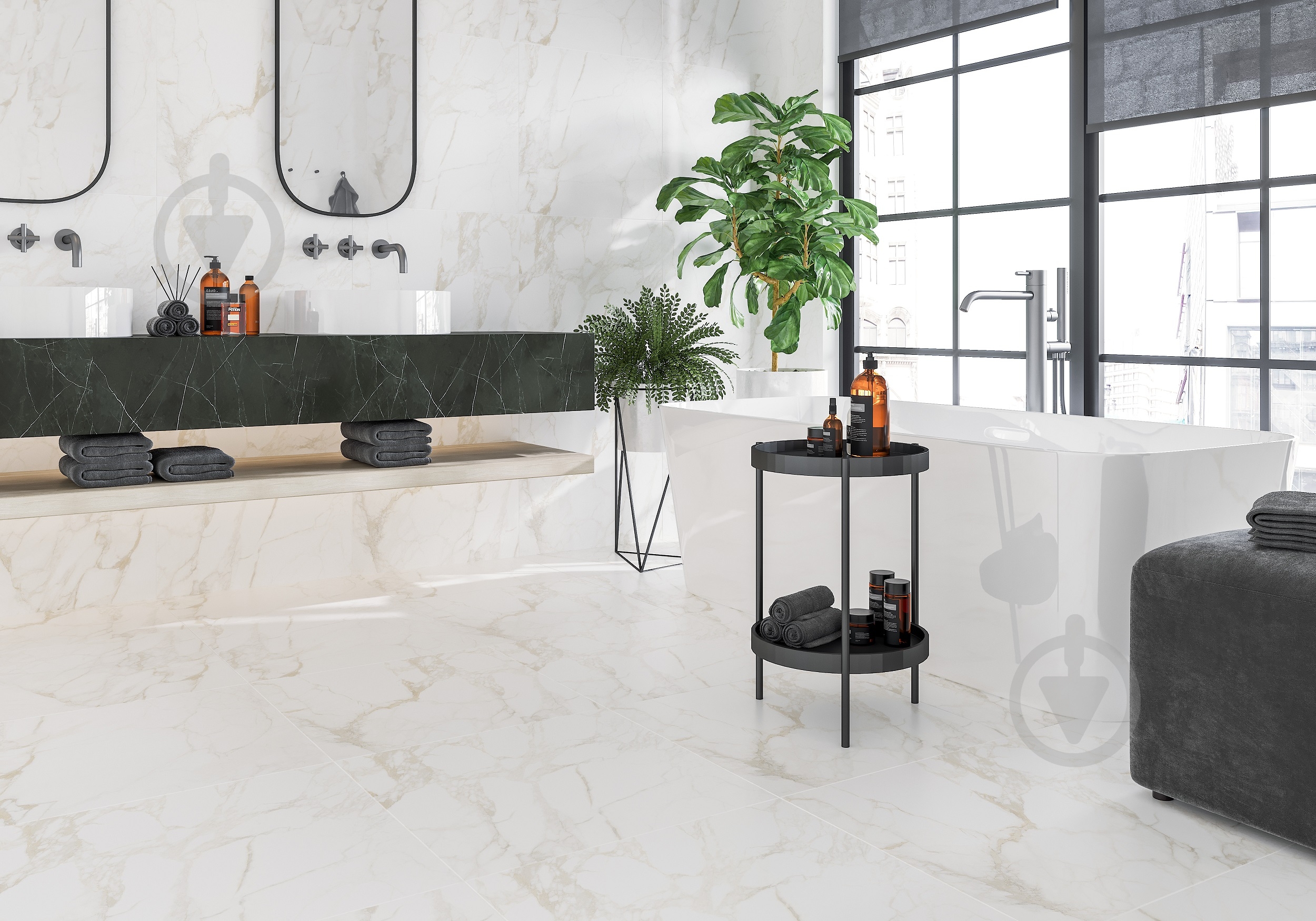 ᐉ Плитка Golden Tile Imperial white 3G0900 60х120 см (new