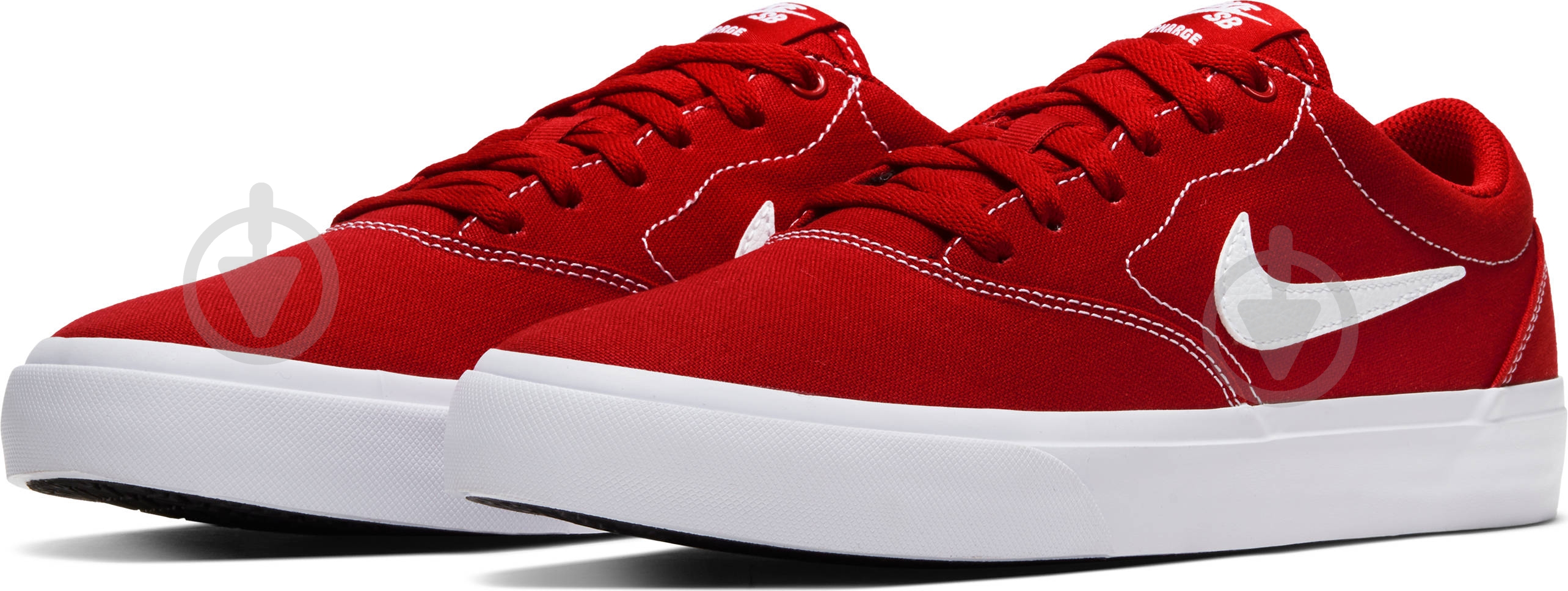 Кроссовки мужские демисезонные Nike SB CHARGE CNVS CD6279-601 р.45,5 красные - фото 1