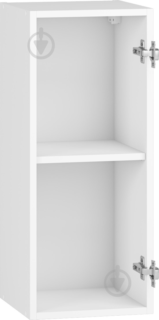 Шкаф верхний Грейд распашной 300x720x300 мм белый - фото 1