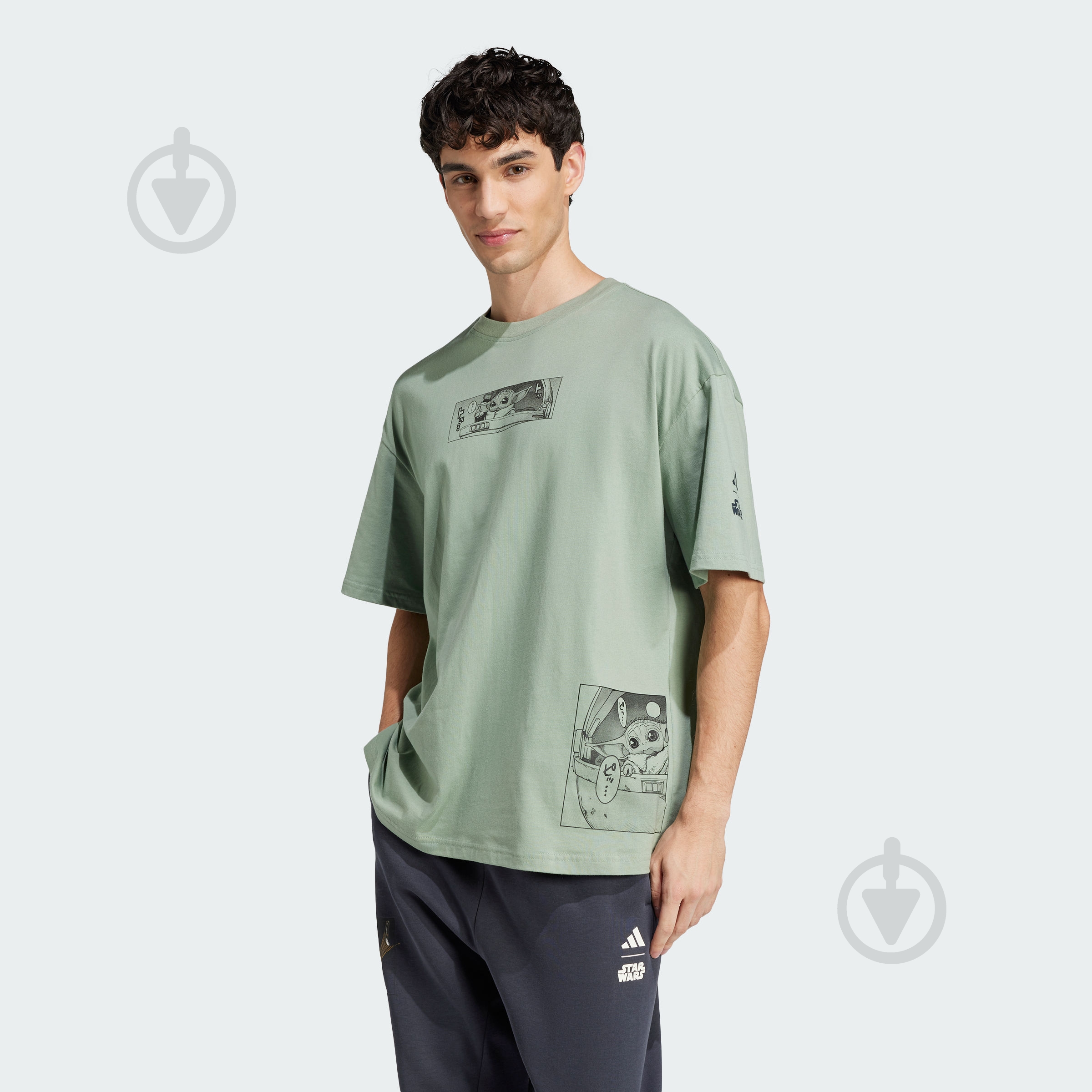 ᐉ Футболка Adidas M SW TM T 2 JI5718 р.2XL зеленый • Купить в