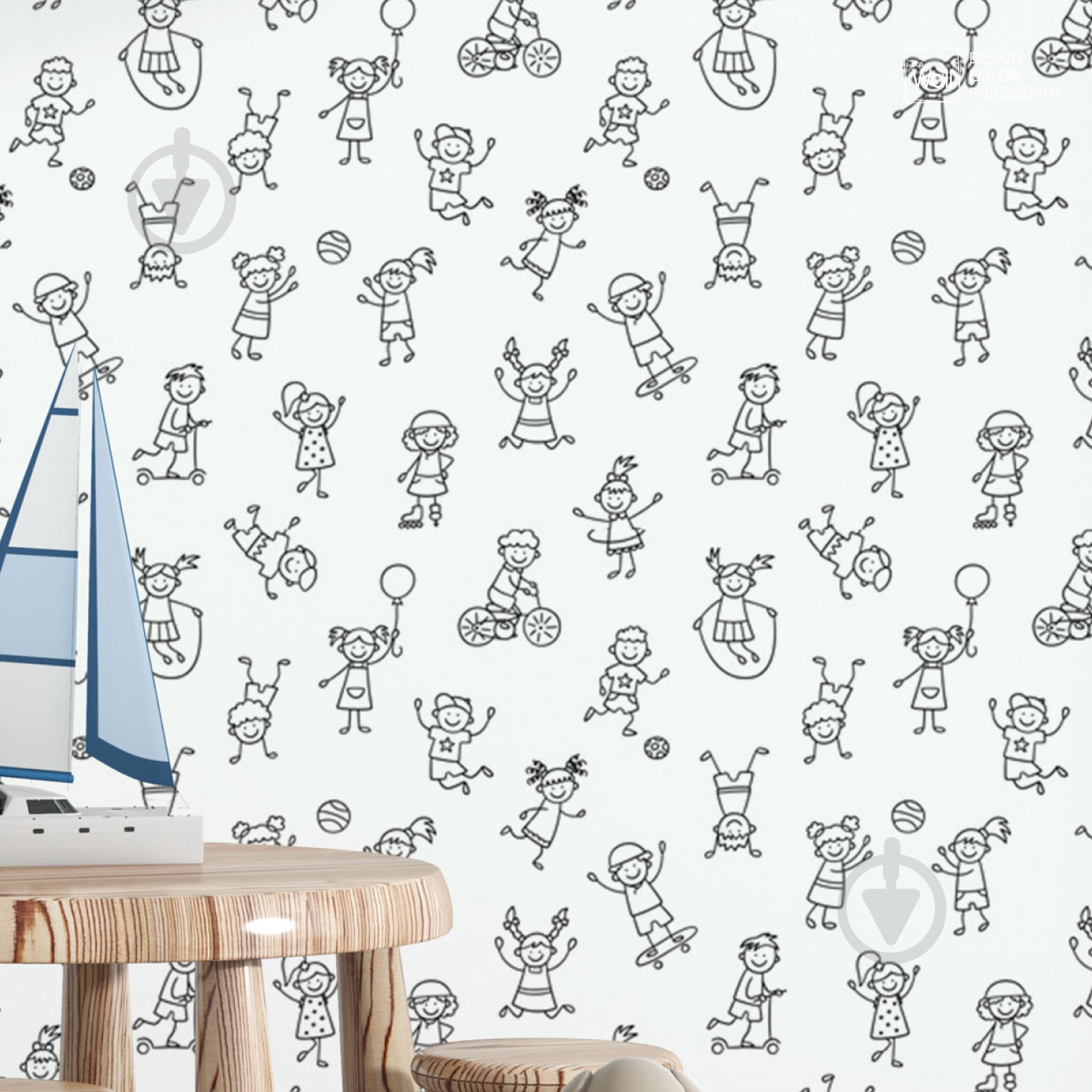 Шпалери дизайнерські DCPWall WHISPER WH-p057-A 275x300 см 8,25 кв.м - фото 2