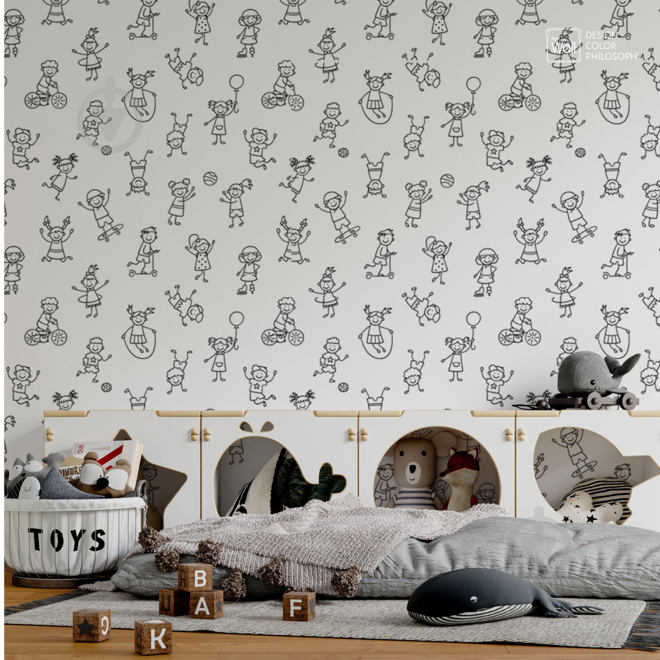 Шпалери дизайнерські DCPWall WHISPER WH-p057-A 275x300 см 8,25 кв.м - фото 4