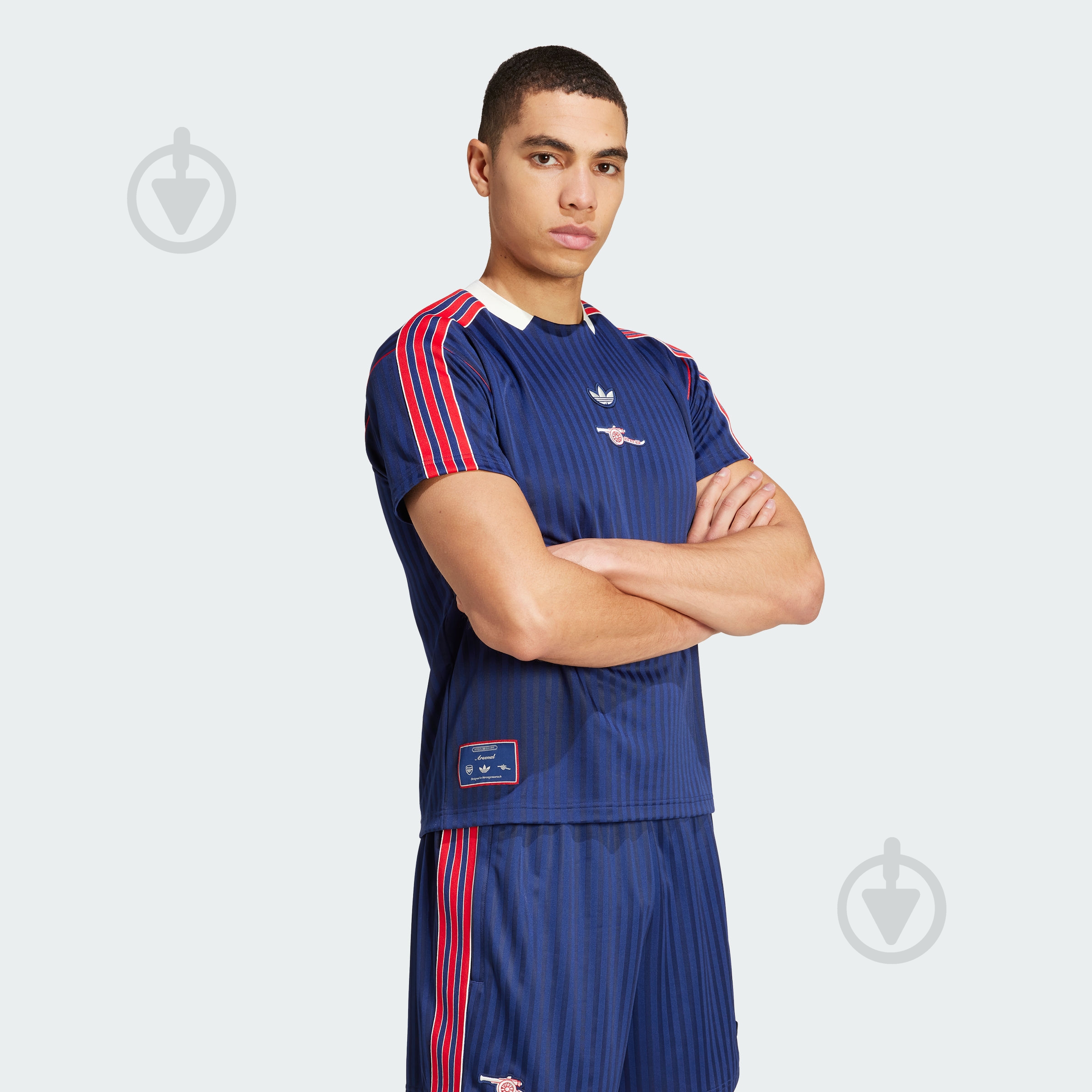 Футболка Adidas AFC ICON JSY JF0546 р.2XL синій - фото 3 Футболка Adidas AFC ICON JSY JF0546 р.2XL синій - фото 3