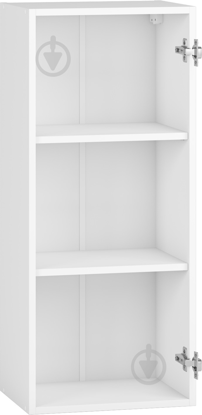 Шкаф верхний Грейд распашной 400x927x300 мм белый - фото 1 Шкаф верхний Грейд распашной 400x927x300 мм белый - фото 1