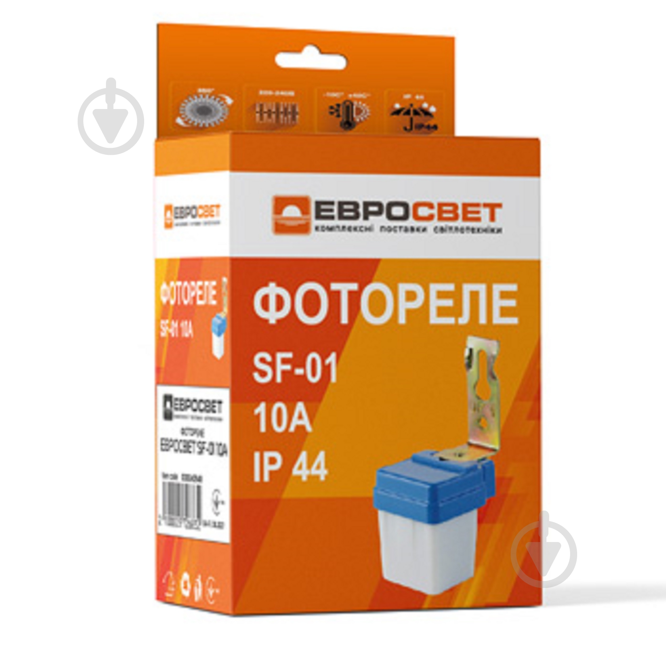 Датчик освещенности Евросвет SF-01 10A 40948 - фото 1 Датчик освещенности Евросвет SF-01 10A 40948 - фото 1