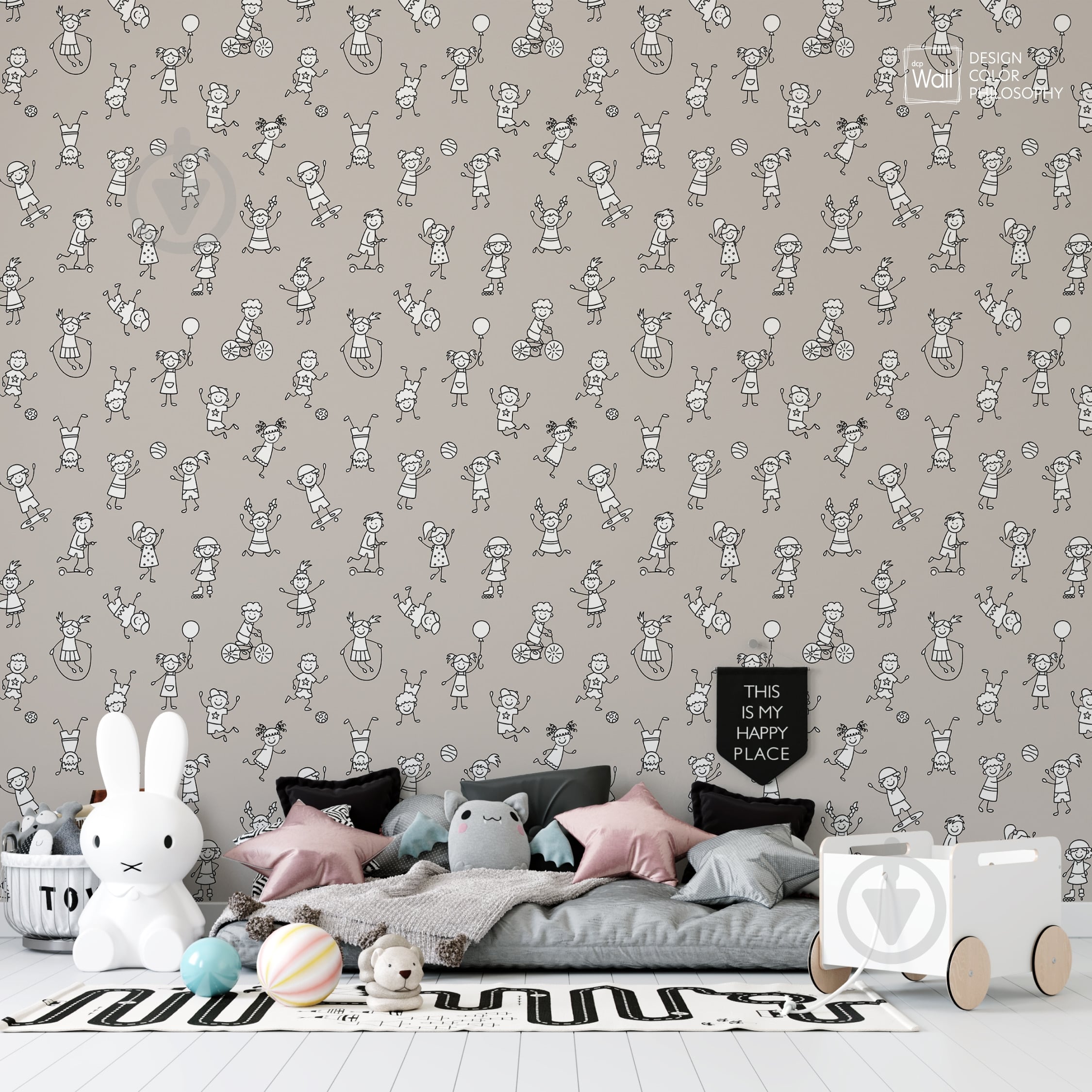 Обои дизайнерские DCPWall WHISPER WH-p057-C 250x200 см 5 кв.м - фото 2
