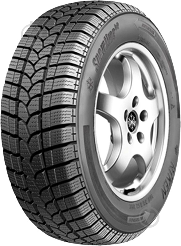 Шина RIKEN Snowtime B2 195/65R15 95 T нешипованая зима - фото 1